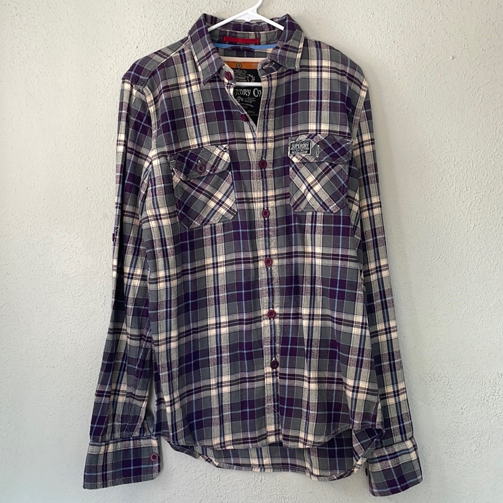 Superdry Flannel Button Up Shirt